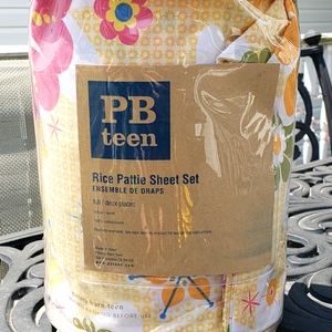 PB TEEN - Full - Rice Pattie Sheet Set
